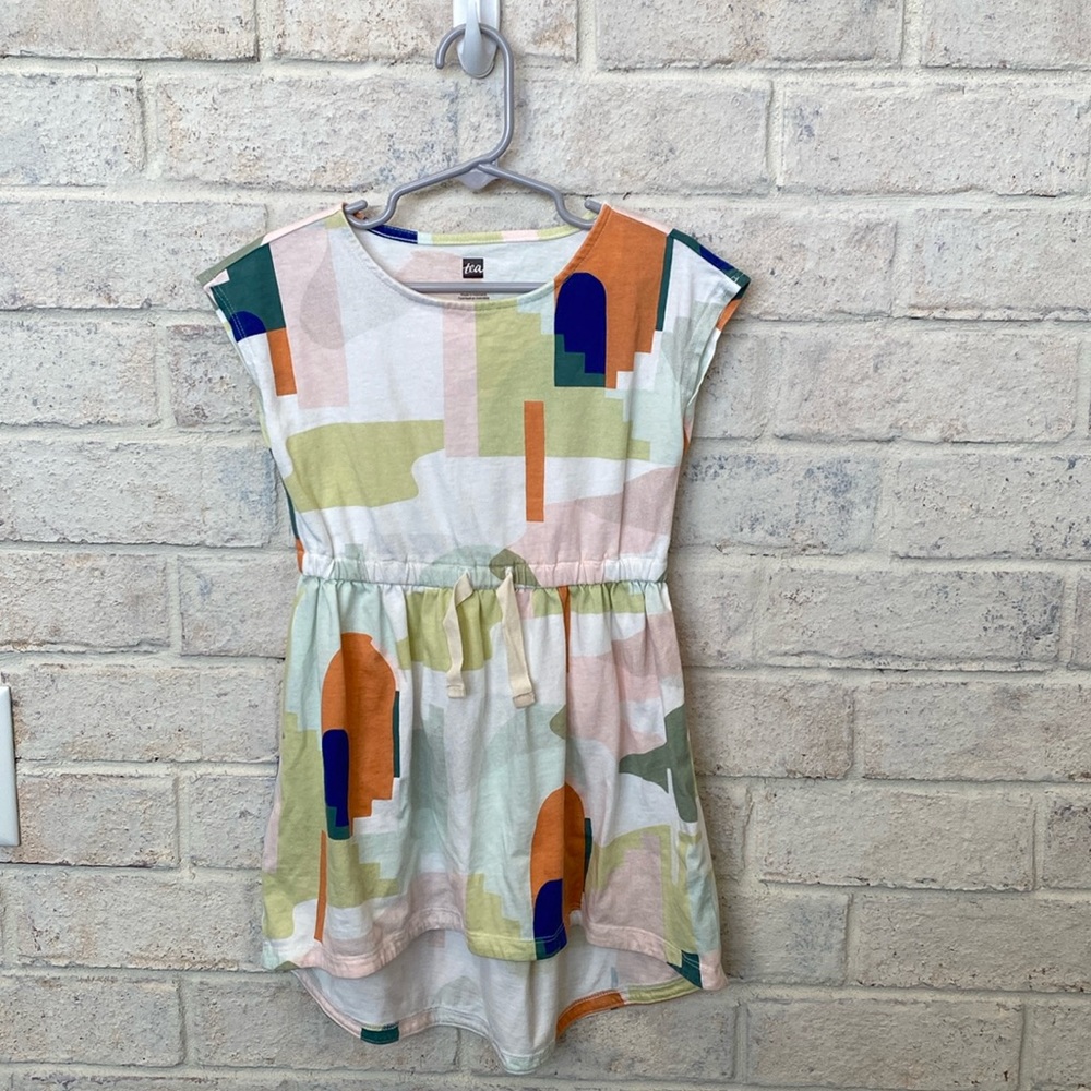 Girls tea collection high low dress